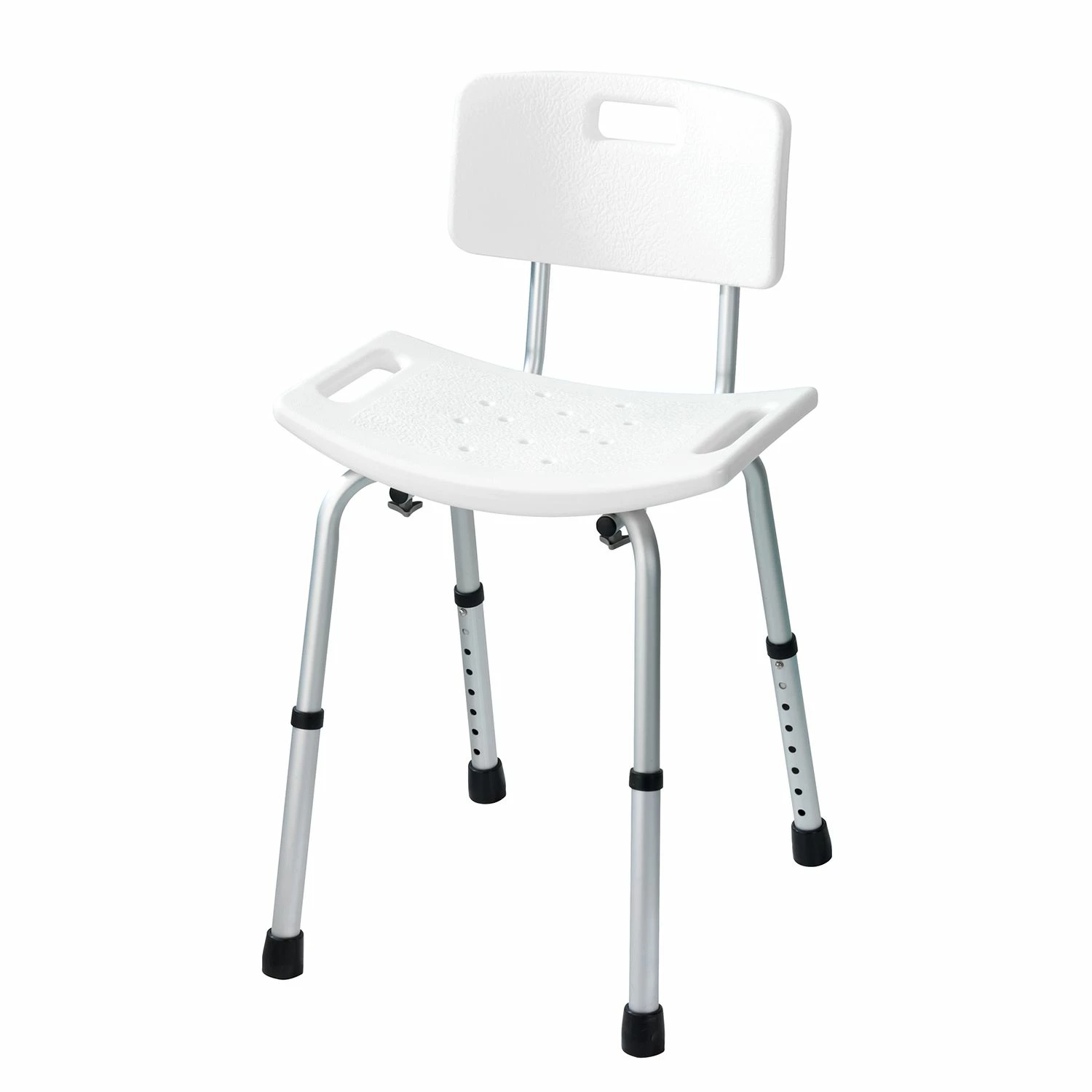 WENKO Badhocker Secura - Kunststoff / Aluminium - Weiß 3 WENKO Badhocker Secura - Kunststoff / Aluminium - Weiß