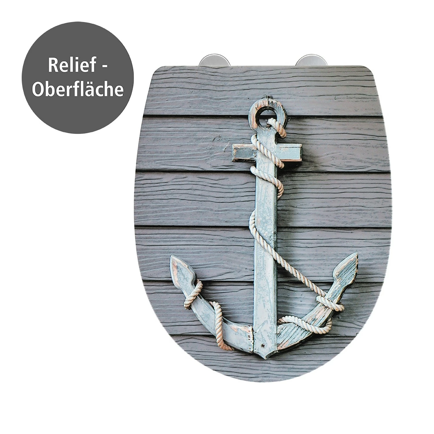 WENKO WC-Sitz Rope - Thermoplast - Mehrfarbig 8 WENKO WC-Sitz Rope - Thermoplast - Mehrfarbig – Bild 6