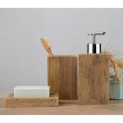 WENKO Seifenspender Marla - Polyresin - Braun -Badaccessoires Verkäufe 1000181587 190716 12370400509 MOOD DETAILS P000000001000181587 mood