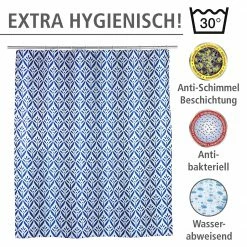 WENKO Duschvorhang Lorca - Polyester - Mehrfarbig 10 WENKO Duschvorhang Lorca - Polyester - Mehrfarbig -Badaccessoires Verkäufe 1000181590 200519 12511000372 DETAILS P000000001000181590