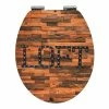 WENKO WC-Sitz Loft - MDF - Mehrfarbig -Badaccessoires Verkäufe 1000181605 190716 12370600556 IMAGE P000000001000181605