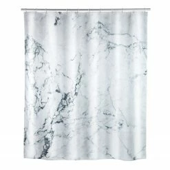 WENKO Duschvorhang Onyx - Polyester - Mehrfarbig
