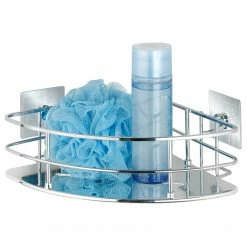 WENKO Eckablage Turbo-Loc Quadro - Edelstahl rostfrei / ABS - Chrom -Badaccessoires Verkäufe 1000181617 190716 12370700591 DETAILS P000000001000181617