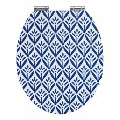 WENKO WC-Sitz Lorca - MDF - Mehrfarbig