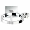 WENKO Haartrocknerhalter Turbo-Loc Quadro - Edelstahl rostfrei / ABS - Chrom -Badaccessoires Verkäufe 1000181647 190716 12371100690 IMAGE P000000001000181647
