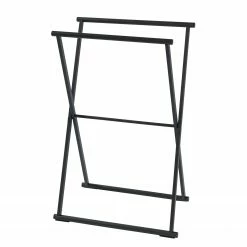 WENKO Handtuchständer Lava - Stahl - Schwarz matt -Badaccessoires Verkäufe 1000181654 190716 12371200716 DETAILS P000000001000181654