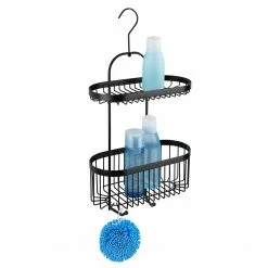 WENKO Bad-Caddy Classic Plus - Stahl - Schwarz