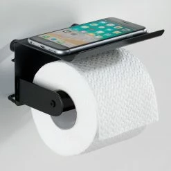 WENKO Toilettenpapierhalter Classic Plus II - Stahl - Schwarz 8 WENKO Toilettenpapierhalter Classic Plus II - Stahl - Schwarz -Badaccessoires Verkäufe 1000181660 190716 12371300737 MOOD DETAILS P000000001000181660 mood