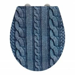 WENKO WC-Sitz Cozy - Duroplast - Mehrfarbig