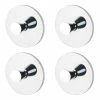 WENKO Wandhaken Turbo-Loc Pisa (4er-Set) - Zinkdruckguss - Silber -Badaccessoires Verkäufe 1000181694 190716 12371800842 IMAGE P000000001000181694