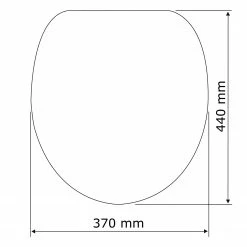 WENKO WC-Sitz Santana - Duroplast - Weiß 11 WENKO WC-Sitz Santana - Duroplast - Weiß -Badaccessoires Verkäufe 1000181702 190716 12372000868 SKETCH DETAILS P000000001000181702 sketch