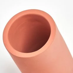 Zeller Zahnputzbecher Trench - Zement - Orange -Badaccessoires Verkäufe 1000218257 200707 12193500058 DETAILS P000000001000218257