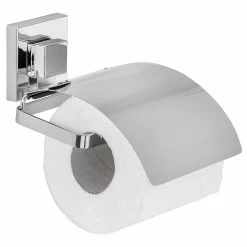 WENKO WC-Set Quadro (2-teilig) - Edelstahl / Kunststoff - Silber -Badaccessoires Verkäufe 1000237988 210104 10030800377 DETAILS P000000001000237988