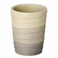 WENKO Bad-Accessoire-Set Cuzco (3-teilig) - Polyresin - Grau -Badaccessoires Verkäufe 1000237997 210104 10031100424 DETAILS P000000001000237997