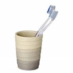 WENKO Bad-Accessoire-Set Cuzco (3-teilig) - Polyresin - Grau -Badaccessoires Verkäufe 1000237997 210104 10031100425 DETAILS P000000001000237997