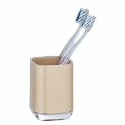 WENKO Bad-Accessoire-Set Masone (3-teilig) - Polystyrol - Sand -Badaccessoires Verkäufe 1000238001 210104 10031200441 DETAILS P000000001000238001