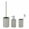 WENKO Bad-Accessoire-Set Tupian (3-teilig) - Keramik - Lichtgrau 1 WENKO Bad-Accessoire-Set Tupian (3-teilig) - Keramik - Lichtgrau -Badaccessoires Verkäufe 1000238017 210104 10032000533 IMAGE P000000001000238017