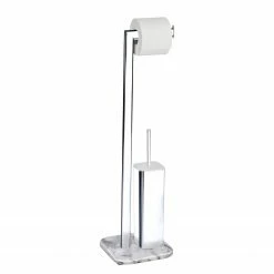 WENKO WC-Garnitur & Handtuchständer Onyx - Marmor / Stahl - Mehrfarbig 8 WENKO WC-Garnitur & Handtuchständer Onyx - Marmor / Stahl - Mehrfarbig -Badaccessoires Verkäufe 1000238023 210104 10032100546 DETAILS P000000001000238023