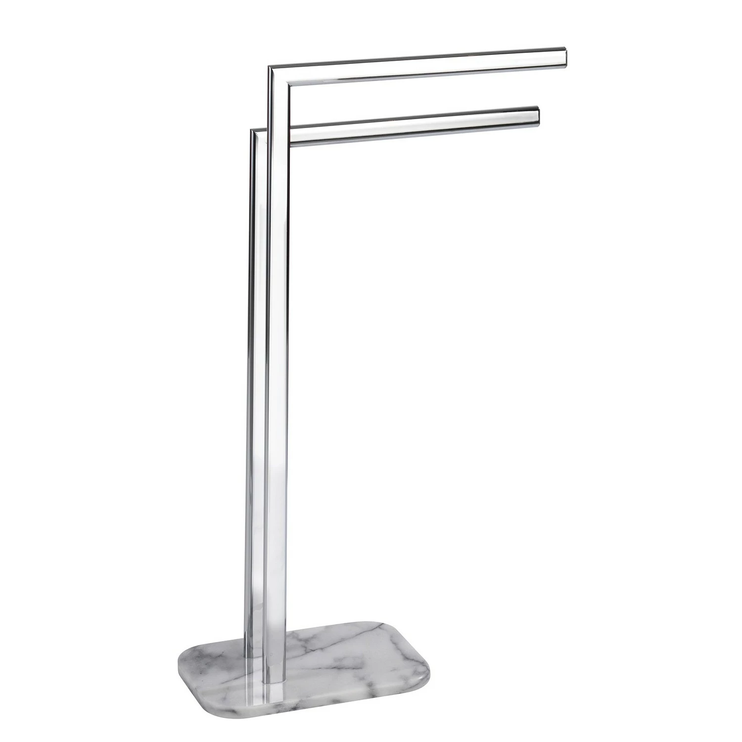 WENKO WC-Garnitur & Handtuchständer Onyx - Marmor / Stahl - Mehrfarbig 6 WENKO WC-Garnitur & Handtuchständer Onyx - Marmor / Stahl - Mehrfarbig – Bild 4