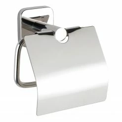 WENKO Toilettenpapierhalter Mezzano I - Edelstahl - Silber