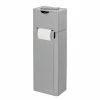 WENKO Stand WC-Garnitur Imon - Kunststoff - Grau 1 WENKO Stand WC-Garnitur Imon - Kunststoff - Grau -Badaccessoires Verkäufe 1000243052 210129 09322900315 IMAGE P000000001000243052 1