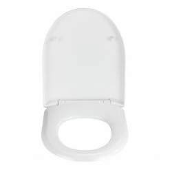 WENKO WC-Sitz Exclusive Nr. 2 - Duroplast / Edelstahl - Weiß / Silber -Badaccessoires Verkäufe 1000243081 210909 10150000020 DETAILS P000000001000243081