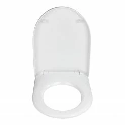 WENKO WC-Sitz Exclusive Nr. 9 - Duroplast / Edelstahl - Weiß / Silber -Badaccessoires Verkäufe 1000243083 210909 10150000026 DETAILS P000000001000243083