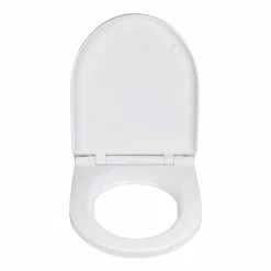 WENKO WC-Sitz Exclusive Nr. 6 - Duroplast / Edelstahl - Weiß / Silber -Badaccessoires Verkäufe 1000243087 210908 16504000008 DETAILS P000000001000243087