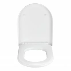WENKO WC-Sitz Exclusive Nr. 1 - Duroplast / Edelstahl - Weiß / Silber -Badaccessoires Verkäufe 1000243105 210909 10150000030 DETAILS P000000001000243105