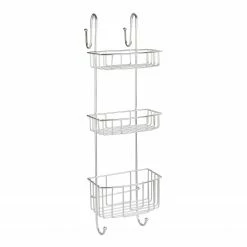 WENKO Duschcaddy Olesi - Edelstahl - Silber -Badaccessoires Verkäufe 1000243116 210129 09325500493 DETAILS P000000001000243116