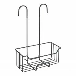 WENKO Thermostat-Dusch-Caddy Milo - Edelstahl / Kunststoff - Schwarz -Badaccessoires Verkäufe 1000243121 210129 09325700509 DETAILS P000000001000243121