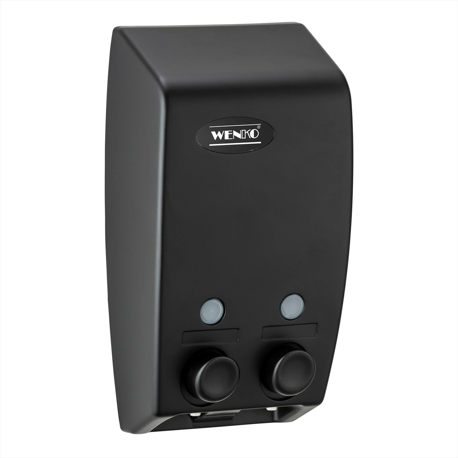 WENKO Seifenspender Varese (2-Kammer) - Kunststoff - Schwarz 3 WENKO Seifenspender Varese (2-Kammer) - Kunststoff - Schwarz