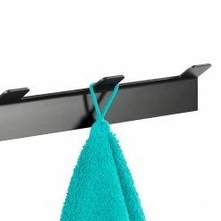 WENKO Hakenleiste Montella (2er-Set) - Aluminium - Anthrazit -Badaccessoires Verkäufe 1000243160 210129 09331100593 DETAILS P000000001000243160