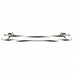 WENKO Handtuchstange Duo Cuba - Zinkdruckguss - Silber