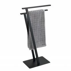 WENKO Handtuchständer Lirio - Edelstahl - Schwarz 7 WENKO Handtuchständer Lirio - Edelstahl - Schwarz -Badaccessoires Verkäufe 1000243182 210129 09332600674 DETAILS P000000001000243182