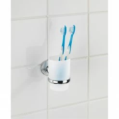 WENKO Zahnputzbecherhalter Cuba - Chrom - 2er Set -Badaccessoires Verkäufe 1000243184 210129 09332800681 DETAILS P000000001000243184