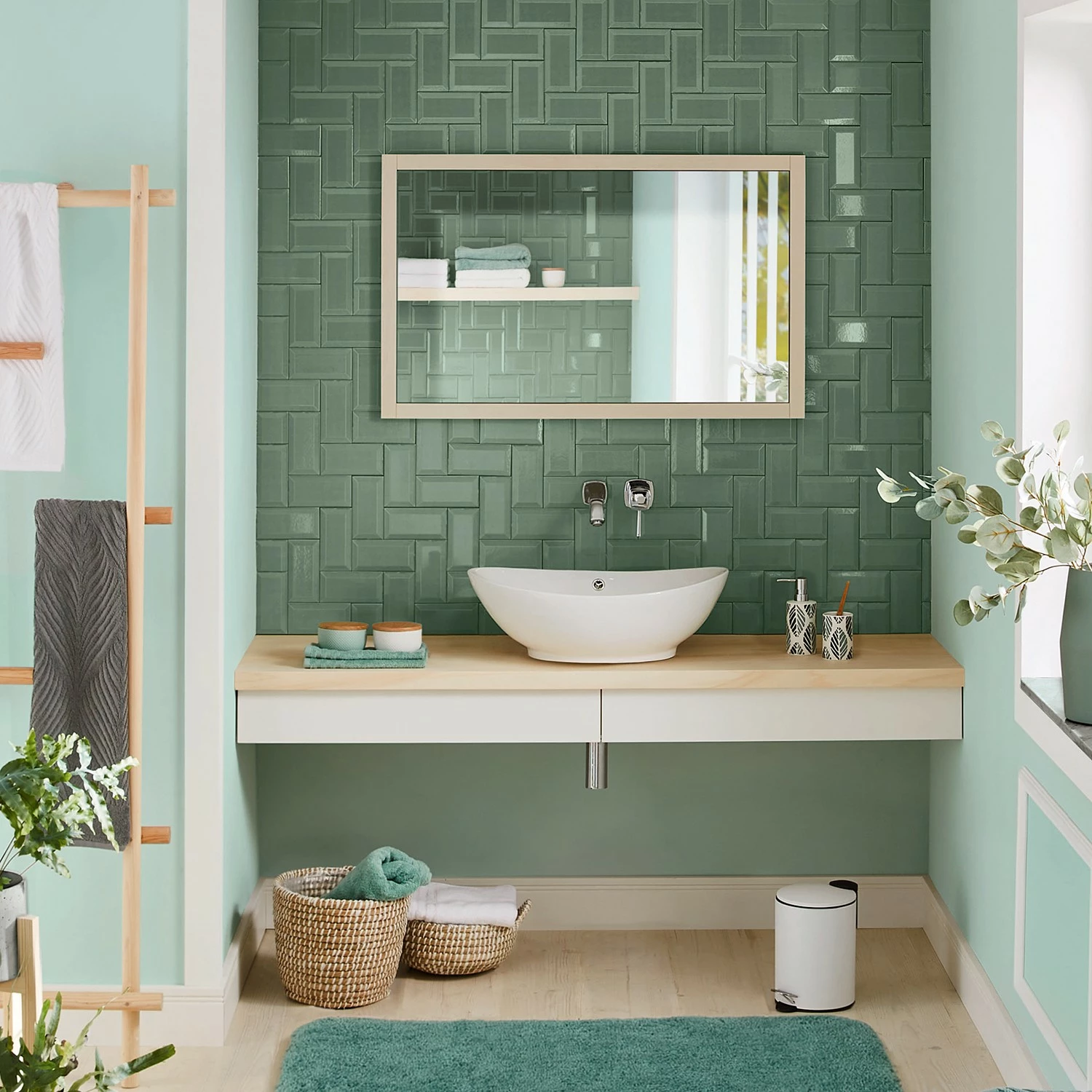 Kleine Wolke Seifenspender Leaf - Steinzeug - Pacific 4 Kleine Wolke Seifenspender Leaf - Steinzeug - Pacific – Bild 2