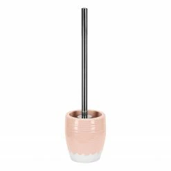 Kleine Wolke WC-Bürstenhalterung Bolsa - Steinzeug - Pastellapricot