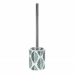 Kleine Wolke WC-Bürstenhalterung Leaf - Steinzeug - Pacific