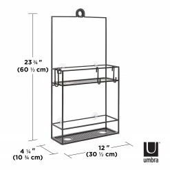 Umbra Duschregal Cubiko - Eisen - Schwarz -Badaccessoires Verkäufe 1000247963 210216 15371200350 DETAILS P000000001000247963
