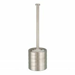 WENKO WC-Garnitur Fossano - Edelstahl rostfrei - Matt