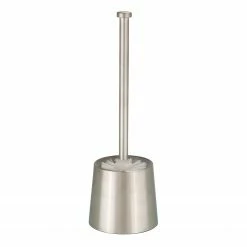 WENKO WC-Garnitur Moretta - Edelstahl rostfrei - Silber Matt