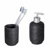 WENKO Bad-Accessoires-Set Goa Neo (2-teilig) - Anthrazit - Anthrazit -Badaccessoires Verkäufe 1000257697 210422 07391700143 IMAGE P000000001000257697