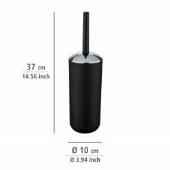 WENKO WC-Bürste Brasil - Schwarz -Badaccessoires Verkäufe 1000257714 210422 073929001183 ICON DETAILS P000000001000257714 icon seal
