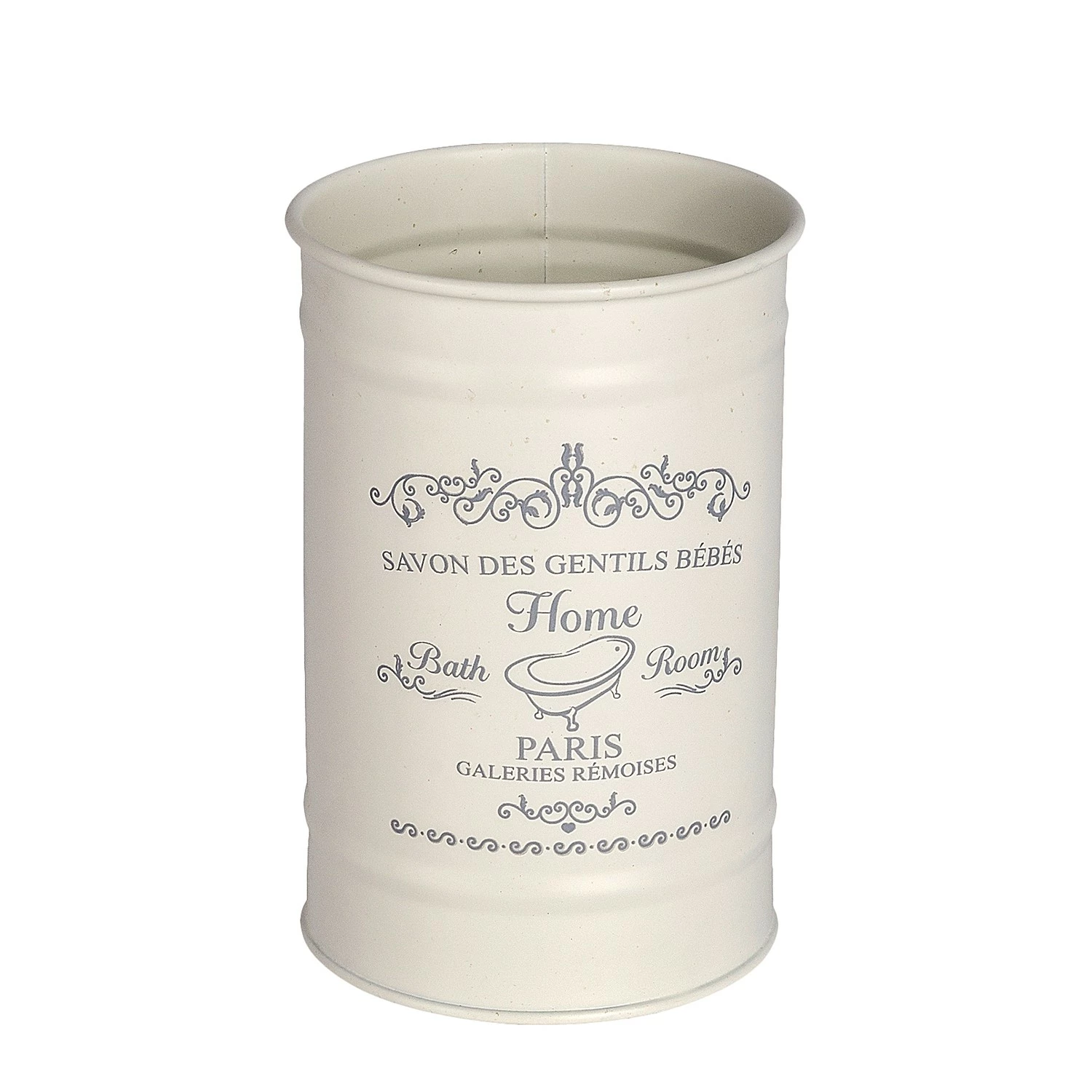 WENKO Bad-Accessoire-Set Home (3-teilig) - Metall - Creme 5 WENKO Bad-Accessoire-Set Home (3-teilig) - Metall - Creme – Bild 3