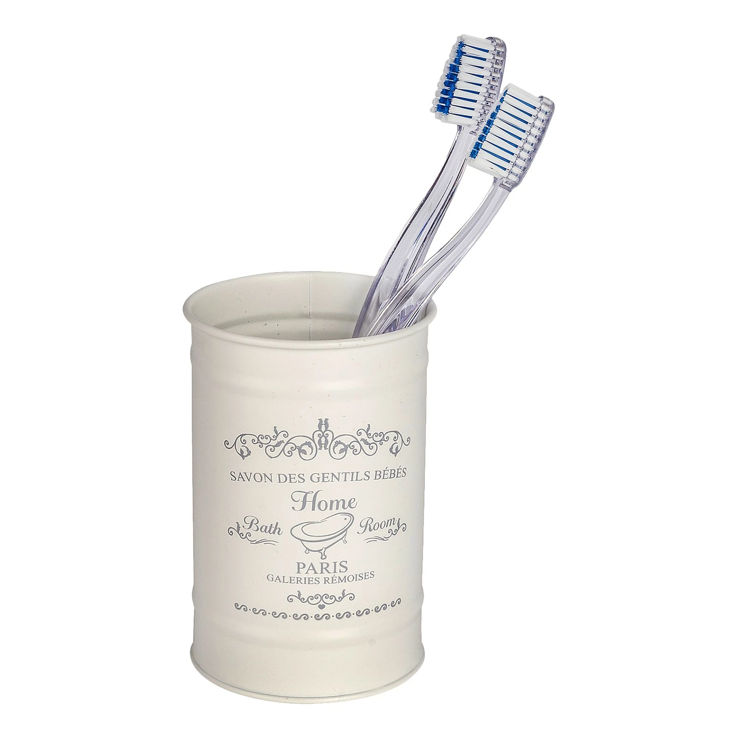 WENKO Bad-Accessoire-Set Home (3-teilig) - Metall - Creme 6 WENKO Bad-Accessoire-Set Home (3-teilig) - Metall - Creme – Bild 4