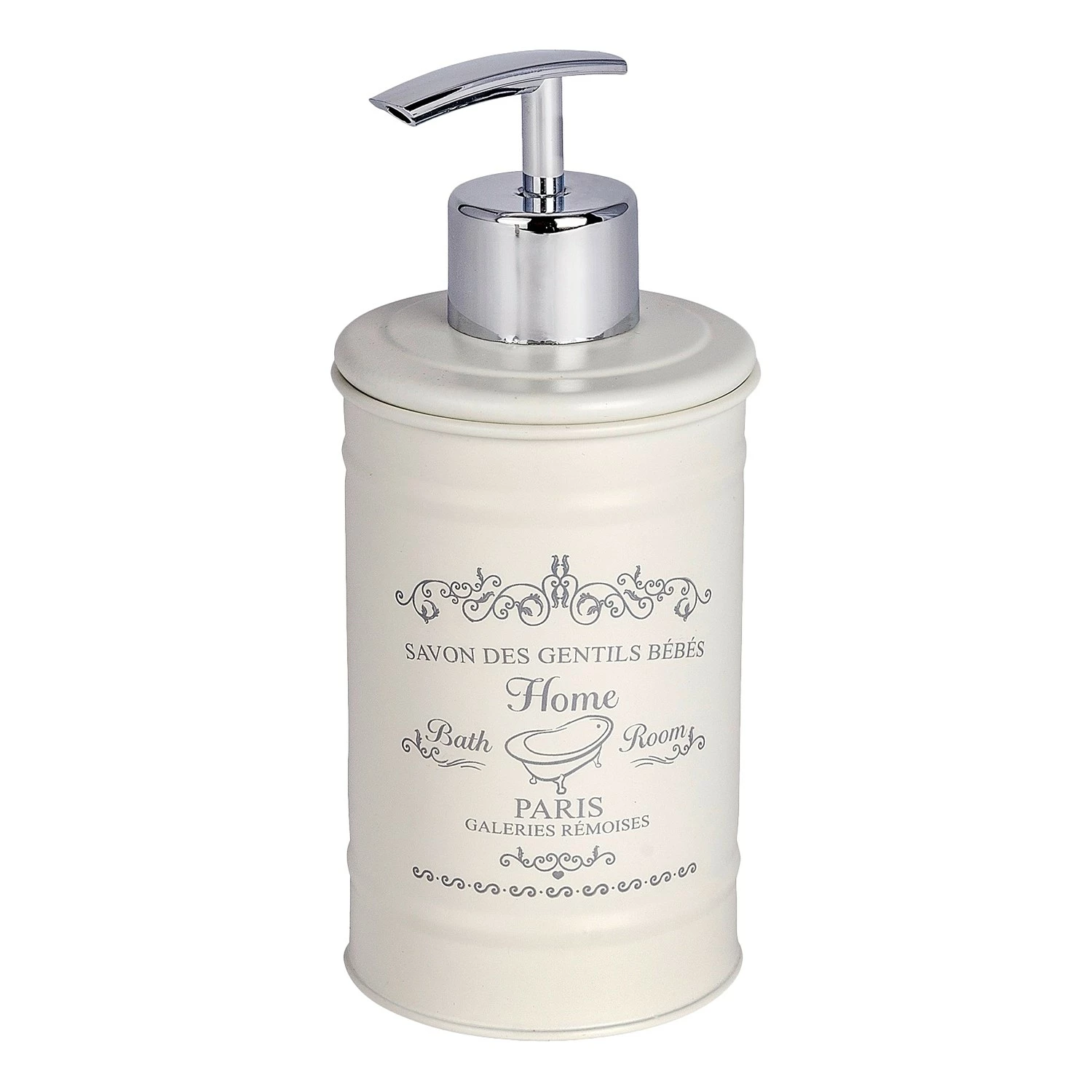 WENKO Bad-Accessoire-Set Home (3-teilig) - Metall - Creme 7 WENKO Bad-Accessoire-Set Home (3-teilig) - Metall - Creme – Bild 5