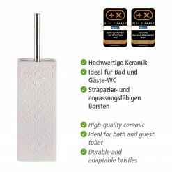 WENKO WC-Garnitur Cordoba - Weiß -Badaccessoires Verkäufe 1000257733 210422 073950001265 ICON DETAILS P000000001000257733 icon seal