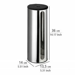 WENKO Ersatzrollenhalter Detroit - Metall - Silber -Badaccessoires Verkäufe 1000257748 210422 074003001318 ICON DETAILS P000000001000257748 icon seal