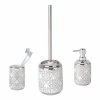 WENKO Bad-Accessoires-Set Barock (3-teilig) - Keramik - Weiß -Badaccessoires Verkäufe 1000257785 210422 07403300449 IMAGE P000000001000257785
